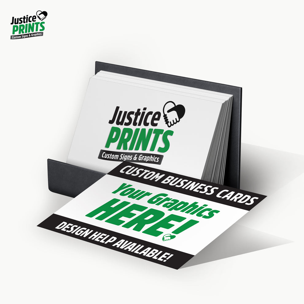 Custom Premium Business Cards | FREE Graphic Design Help + 2-Day ...