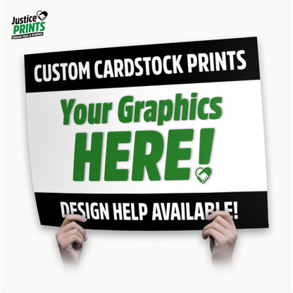 Custom Cardstock Prints